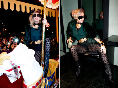 Lady Gaga avec les lunettes de Thierry Lasry
